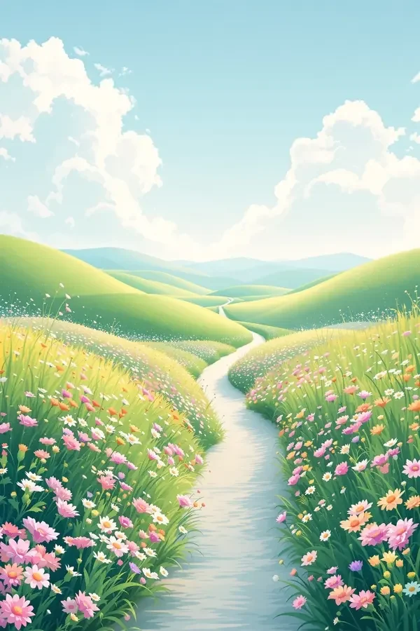 远方的山 海报